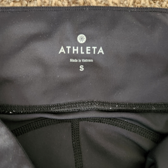 Athleta Black Miles Compression Tight Leggings - Picture 6 of 8